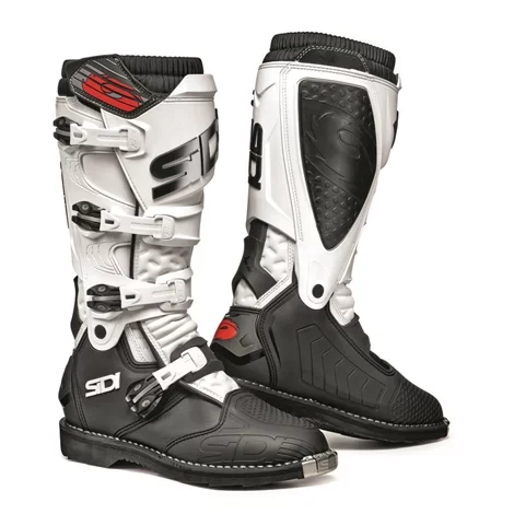 Bota Sidi X Power Branco/Preto - Spinelli Motos Boutique